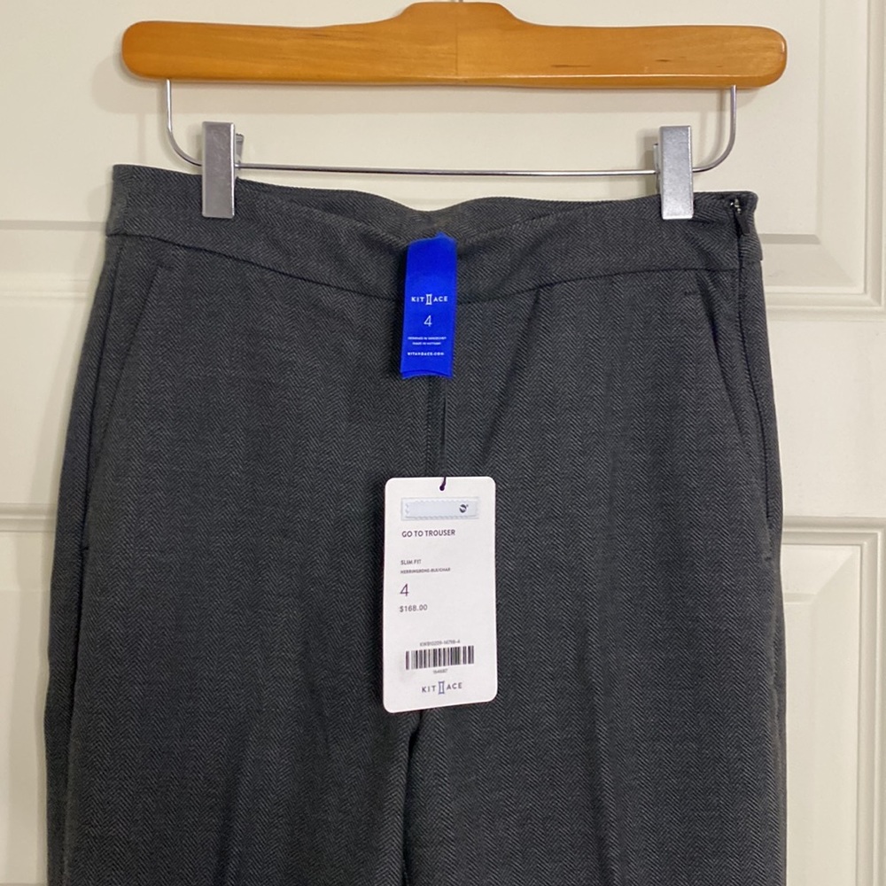 Kit and Ace - Go To Trouser Size 4 Black